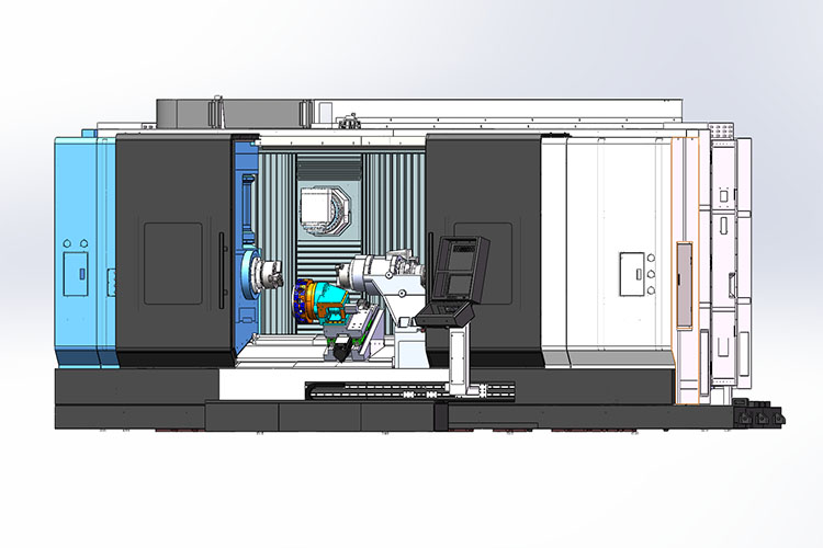 CIMT 2025 - 倒计时 3 天！山东大汉智能科技 HTMC800T 摆头车铣复合机床，即将闪耀北京国际机床展