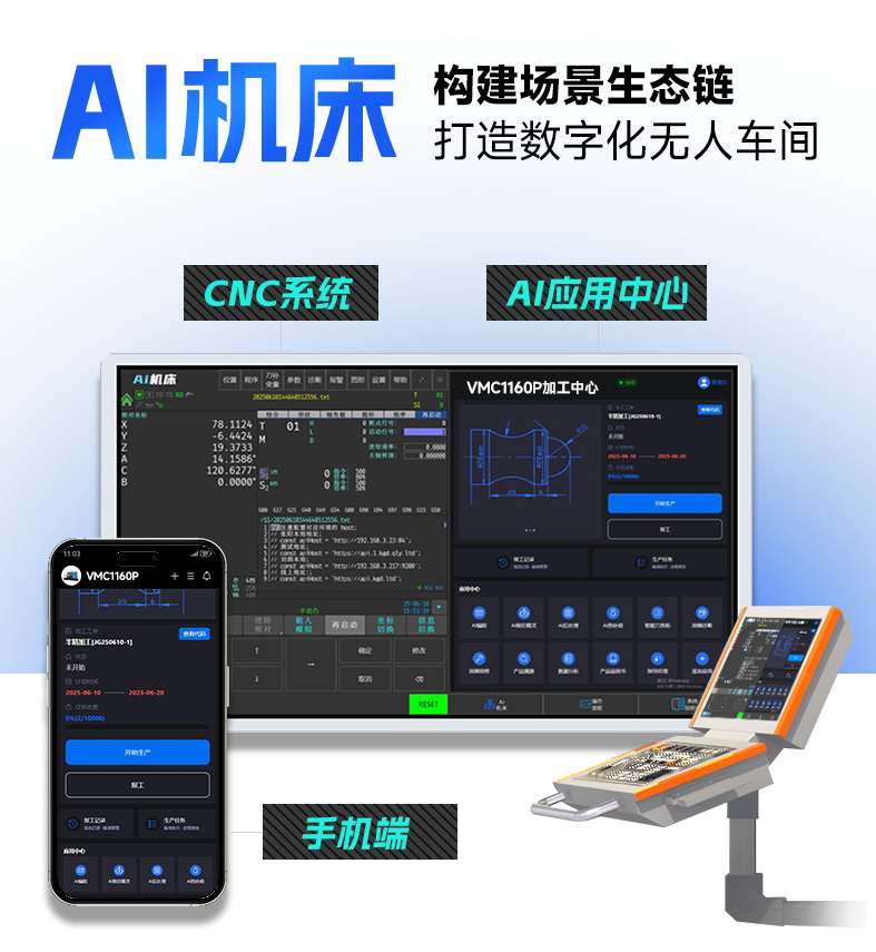 山东大汉智能科技 AI 机床：语音编程 3 秒出代码，效率升 20%