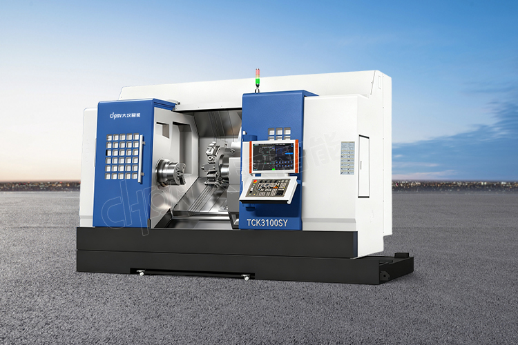 山东大汉 TCK3100SY 双主轴车铣复合，一台顶多台，复杂零件全序搞定