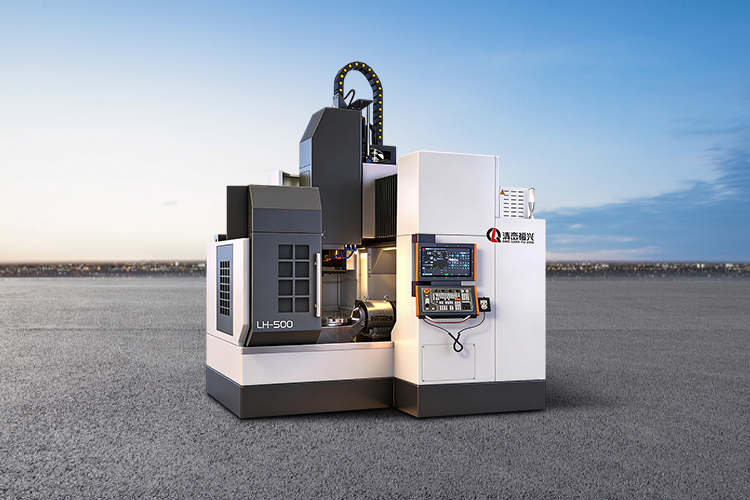 山东大汉LH500摇篮五轴：一次装夹五面加工，效率提升3-5倍