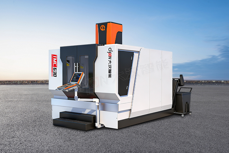 AI赋能国产替代｜山东大汉TMC630天车式五轴加工中心：构建柔性智造生态闭环