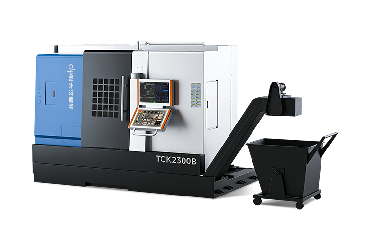 山东大汉 TCK2300B｜全硬轨虚拟 Y 轴车铣复合，免费标配 AI 热补偿，精度全程稳得住